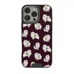 Snooze - iPhone 16 Pro Max Case, Elite Dark (MagSafe) / Silver