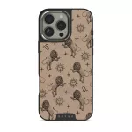 Leo - iPhone 16 Pro Max Case, Elite Dark (MagSafe) / Silver / Beige