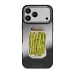 Pickled - iPhone 17 Pro Max Case, Elite Mirror Dark (MagSafe) / Silver
