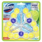 WC valiklis-gaiviklis DOMESTOS Power 5 Lime, 3x55 g