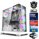 INTOP AQUA Ultra 7 265KF 16GB DDR5 1TB SSD M.2 NVME RX9060XT 16GB WiFi WIN11