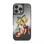 Baby Rudolph - iPhone 16 Pro Max Case, Elite Mirror Dark (MagSafe) / Silver