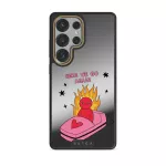 Buckle Up - Samsung Galaxy S25 Ultra Case, Elite Mirror Dark (Magnetic) / Gold