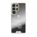 City Lights - Samsung Galaxy S25 Ultra Case, Elite Mirror Light (Magnetic) / Gold