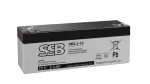 Akumuliatorius (AGM) SSB SB (2.3Ah, 12V, F1, VRLA)