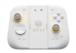 NYXI &bdquo;Hyperion 3&ldquo; su 2 jungikliais ir &bdquo;Joy-Pad&ldquo;, Holo efekto &ndash; baltas