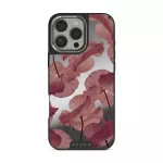 Tender Kiss - iPhone 16 Pro Max Case, Elite Mirror Dark (MagSafe) / Silver