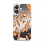 No Crumbs - iPhone 16 Case, Elite Mirror Light (MagSafe) / Silver