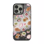 Caf&eacute; Haru - iPhone 16 Pro Max Case, Elite Mirror Dark (MagSafe) / Silver