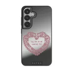 On My TBR - Samsung Galaxy S25 Plus Case, Elite Mirror Dark (Magnetic) / Silver