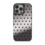 Red Velvet - iPhone 16 Pro Case, Elite Mirror Dark (MagSafe) / Gunmetal