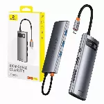 Baseus Metal Gleam Series 7-Port HUB Space Grey