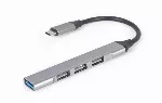 I/O HUB USB-C 4PORT/UHB-CM-U3P1U2P3-03 GEMBIRD