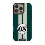 Classic Racing - iPhone 16 Pro Max Case, Elite Dark (MagSafe) / Gold