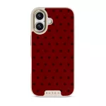 Red Velvet - iPhone 17 Case, Elite Light (MagSafe) / Gold