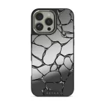 Void - iPhone 16 Pro Case, Elite Mirror Dark (MagSafe) / Silver