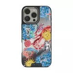 Aegean Affair - iPhone 16 Pro Max Case, Elite Mirror Dark (MagSafe) / Silver