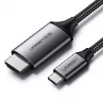USB-C ir HDMI UGREEN 4K UHD kabelis 1,5 m (juodas)
