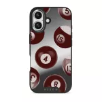Cue - iPhone 17 Case, Elite Mirror Dark (MagSafe) / Silver