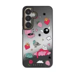 Side Quest - Samsung Galaxy S25 Case, Elite Mirror Dark (Magnetic) / Gold