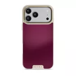 Dark Cherry - iPhone 17 Pro Max Case, Elite Light (MagSafe) / Gold