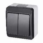 Jungiklis ELEKTRO-PLAST HERMES, 2 klav., IP44