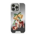 Baby Rudolph - iPhone 16 Pro Max Case, Elite Mirror Light (MagSafe) / Silver