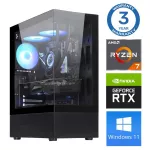INTOP Ryzen 7 5700X 16GB 1TB SSD M.2 NVME+2TB RTX5060Ti 16GB WIN11Pro