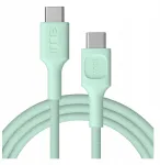 &bdquo;Green Cell&ldquo; USB-C &ndash; USB-C kabelis, 2 m, mėtų spalvos (KABGC100PS200MG)