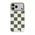 Retro Grid - iPhone 17 Pro Max Case, Elite Light (MagSafe) / Gold