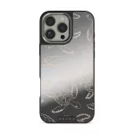 Earth Shell - iPhone 16 Pro Case, Elite Mirror Dark (MagSafe) / Silver