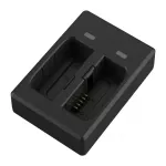 Fotoaparato Baterijų Įkroviklis - SJCAM SJ10 Dvigubas Įkroviklis Su USB-C Ir &bdquo;Micro USB&ldquo; Laidu