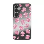 Shell We - Samsung Galaxy S25 Case, Elite Mirror Dark (Magnetic) / Silver