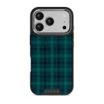 Midnight Pine - iPhone 17 Pro Case, Elite Dark (MagSafe) / Silver