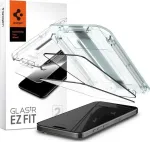 Spigen Glass tR EZ Fit 2 Pack, FC Black - iPhone 15 Pro Max