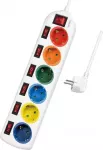 LogiLink 6 lizdai 1,5 m, spalvingi