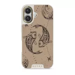 Pisces - iPhone 16 Case, Elite Light (MagSafe) / Gold / Beige