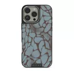 Distorsion - iPhone 16 Pro Max Case, Elite Dark (MagSafe) / Silver
