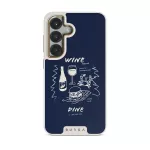 Wine & Dine - Samsung Galaxy S25 Plus Case, Elite Light (Magnetic) / Gold