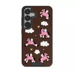 Cloud Hopping - Samsung Galaxy S25 Case, Elite Dark (Magnetic) / Gunmetal