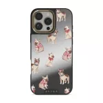 Monsieur - iPhone 16 Pro Case, Elite Mirror Light (MagSafe) / Gold
