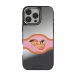 Zesty - iPhone 16 Pro Max Case, Elite Mirror Dark (MagSafe) / Silver