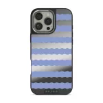 Splash - iPhone 16 Pro Max Case, Elite Mirror Dark (MagSafe) / Silver