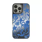 Nera - iPhone 16 Pro Max Case, Elite Mirror Dark (MagSafe) / Silver