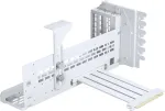 &bdquo;Phanteks&ldquo; PHANTEKS &bdquo;Premium&ldquo; PCIe Gen 5 vertikalusis GPU laikiklis, DRGB, su PCIe 5.0 jungiamuoju kabeliu &ndash; 220 mm, baltas