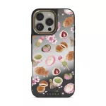 Caf&eacute; Haru - iPhone 16 Pro Max Case, Elite Mirror Dark (MagSafe) / Gold
