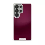 Dark Cherry - Samsung Galaxy S25 Ultra Case, Elite Light (Magnetic) / Silver