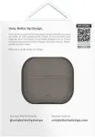 &bdquo;Lyden&ldquo; dėklas &bdquo;DS AirPods 4&ldquo;, &bdquo;Flint Grey&ldquo; spalvos