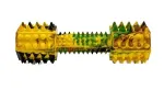 Guminis hantelis su dygliais &scaron;unims Mr. Pretzel MP-4262, 18 cm
