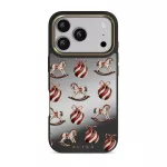 Rocking Around - iPhone 17 Pro Case, Elite Mirror Dark (MagSafe) / Gold